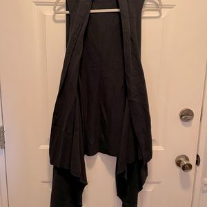 LANE BRYANT BLACK VEST OVERPIECE SIZE 2X-3X